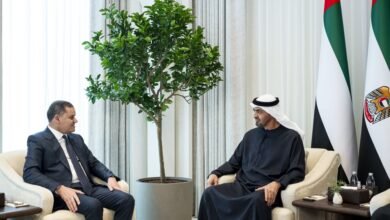 رئيس الدولة يبحث مع رئيس حكومة الوحدة الوطنية في ليبيا علاقات البلدين والتطورات في المنطقة 4 رئيس الدولة يبحث مع رئيس حكومة الوحدة الوطنية في ليبيا علاقات البلدين والتطورات في المنطقة