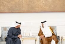 رئيس الدولة يقدم التعازي إلى أمير قطر بوفاة الشيخ حمد بن خليفة آل ثاني 14 رئيس الدولة يقدم التعازي إلى أمير قطر بوفاة الشيخ حمد بن خليفة آل ثاني