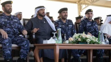 نهيان بن زايد يشهد حفل تخريج مجندي الدفعة الـ"24" من برنامج الخدمة الوطنية الملتحقين بوزارة الداخلية