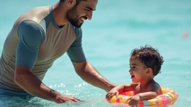 «شرطة دبي» تؤكد أهمية الإشراف على الأطفال قرب أحواض السباحة و الشواطئ 3 شرطة دبي