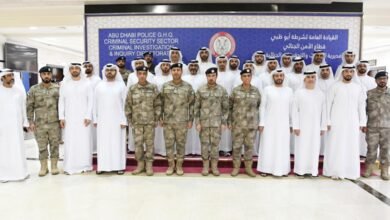 قائد عام شرطة أبوظبي يطّلع على جاهزية منظومة العمل في مديرية التحريات والتحقيقات الجنائية 3 قائد عام شرطة أبوظبي