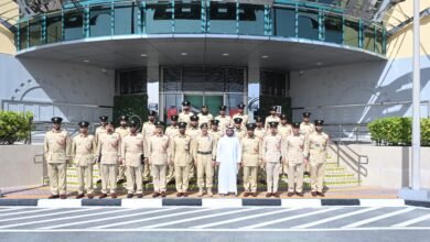 «عبدالله المري» يتفقد مركز شرطة جبل علي 3 عبدالله المري