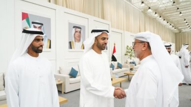 ولي عهد رأس الخيمة يحضر العرس الجماعي السابع عشر 2 ولي عهد رأس الخيمة