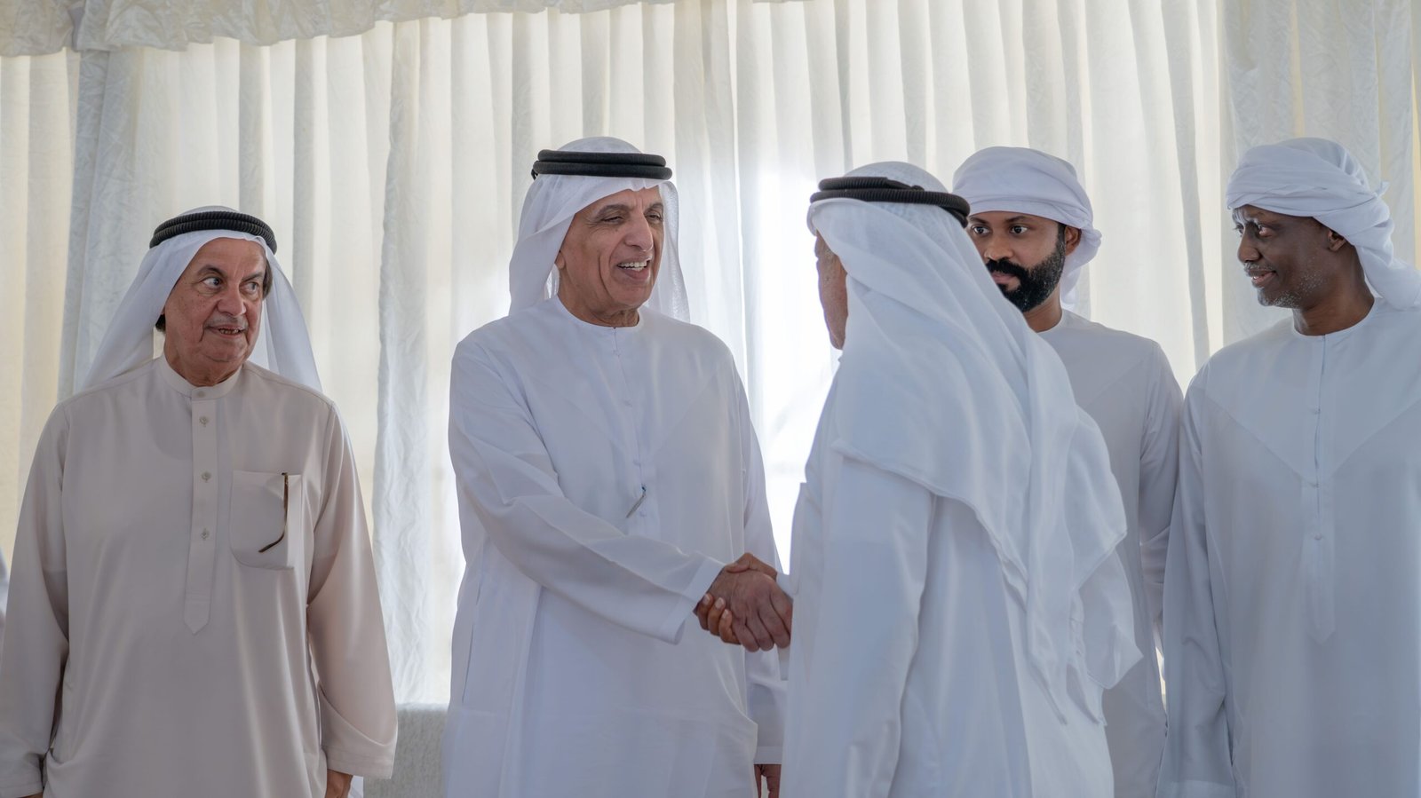 سعود بن صقر يعزي في وفاة عيد سرور الماس 1 سعود بن صقر