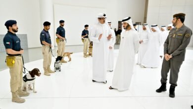 زايد بن حمد آل نهيان يطلع على جهود "جمارك الإمارات" في مكافحة تهريب المخدرات 2 زايد بن حمد آل نهيان