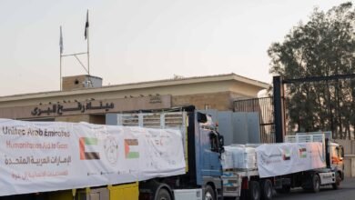 ضمن "الفارس الشهم 3": دخول 5 قوافل مساعدات إماراتية إلى قطاع غزة تحمل 683 طناً من المساعدات 2 "الفارس الشهم 3"