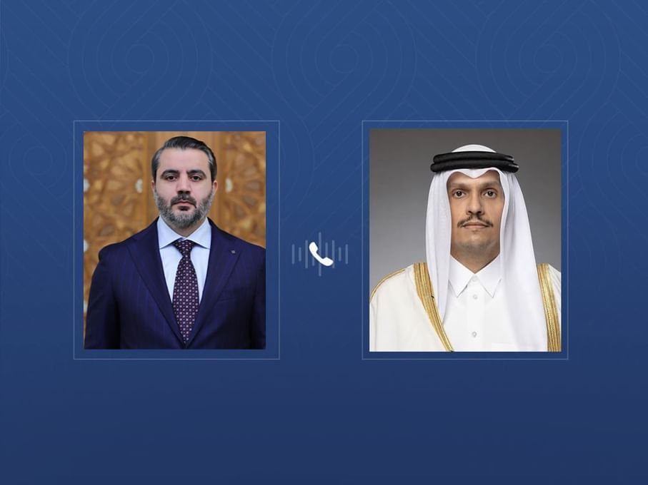 رئيس الوزراء القطري ووزير الخارجية السوري يبحثان التطورات الإقليمية 1 رئيس الوزراء القطري