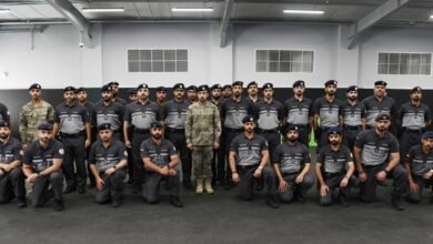 قائد عام شرطة أبوظبي يزور الدوريات الأمنية ويشيد بجهود منتسبيها 1 شرطة أبوظبي