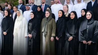 شمّا بنت سلطان بن خليفة تستقبل فريق منصة "طموح" التابعة لدائرة التمكين الحكومي – أبوظبي