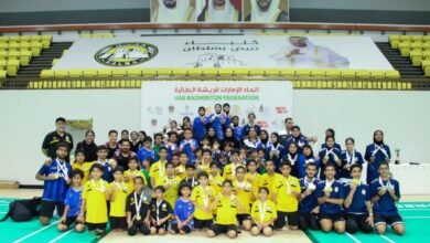 النصر يتوج بكأس الإمارات للريشة الطائرة 2 النصر