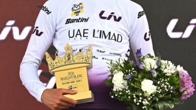 "بلاسي" لاعبة الإمارات للدراجات تحافظ على القميص الأبيض في طواف فرنسا للسيدات 4 بلاسي