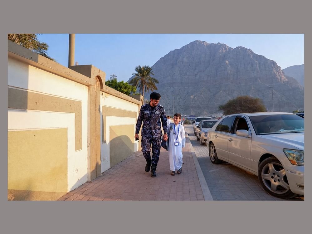شرطة رأس الخيمة تعزز السلامة المرورية مع انطلاقة العام الدراسي الجديد 1 شرطة رأس الخيمة تعزز السلامة المرورية مع انطلاقة العام الدراسي الجديد