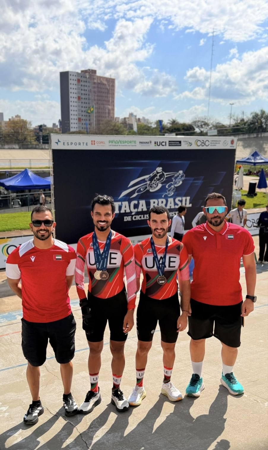 "الإمارات للدراجات البارالمبية" يرفع رصيده إلى 6 ميداليات في كأس البرازيل للمضمار 1 الإمارات