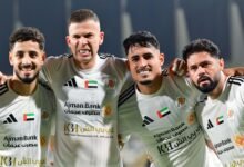 فوز عجمان على الوحدة في الجولة الافتتاحية لدوري أدنوك للمحترفين 23 عجمان