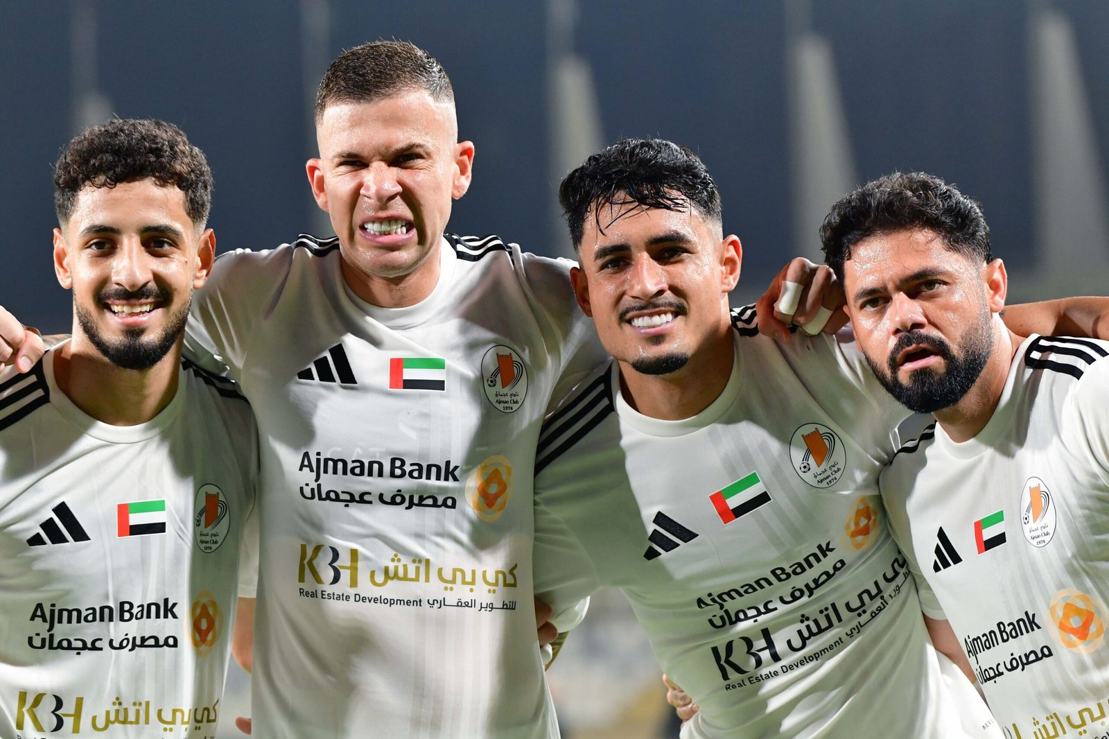 فوز عجمان على الوحدة في الجولة الافتتاحية لدوري أدنوك للمحترفين 1 عجمان