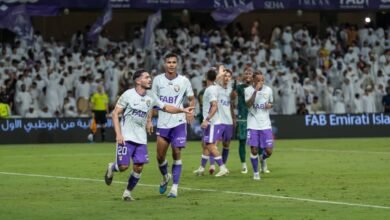فوز العين وشباب الأهلي وعجمان في دوري أدنوك للمحترفين 3 العين
