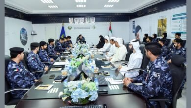 شرطة رأس الخيمة تناقش جاهزيتها التشغيلية لانطلاقة العام الدراسي الجديد
