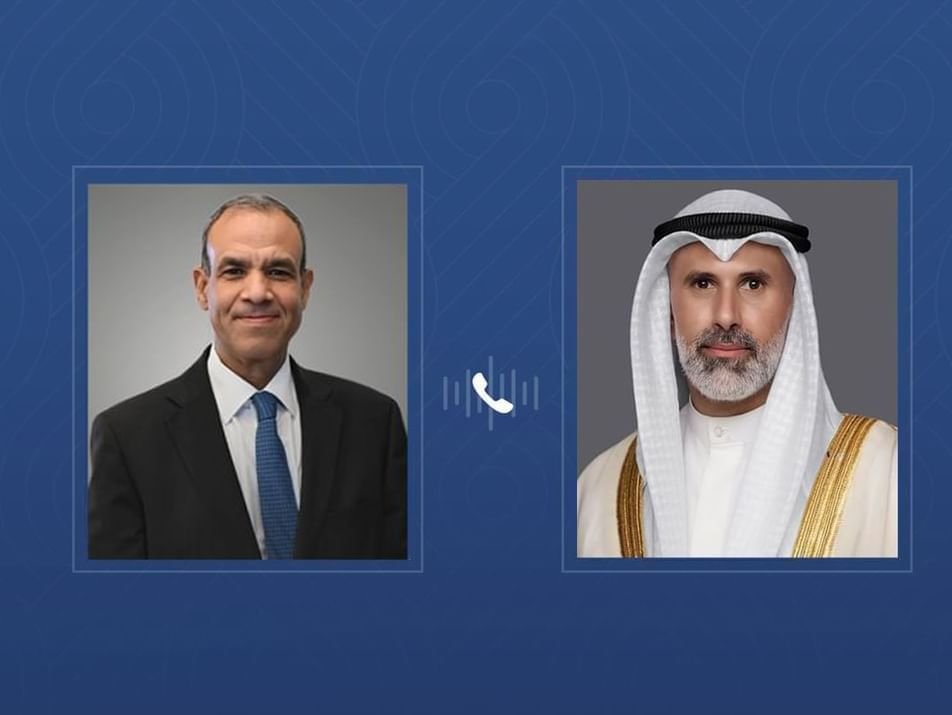 وزير الخارجية الكويتي يبحث مع نظيره المصري التطورات الإقليمية 1 وزير الخارجية