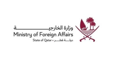 قطر تدين تجدد الهجمات الإيرانية العدوانية على الإمارات والأردن