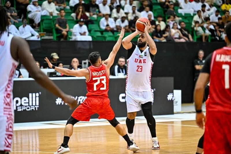 المنتخب الوطني لكرة السلة يتأهل إلى الدور الثاني من تصفيات كأس آسيا 1 المنتخب الوطني