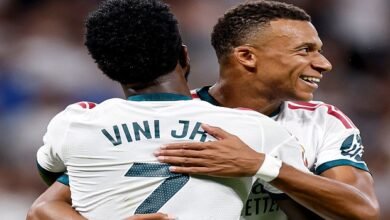 هاتريك مبابي.. ريال مدريد يقسو على سوسييداد في البرنابيو 2 هاتريك مبابي.. ريال مدريد يقسو على سوسييداد في البرنابيو