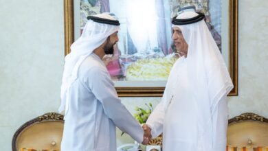 حاكم رأس الخيمة يستقبل سلطان النيادي.. ويطلع على برنامج الجاهزية الوطنية "غطاريف" 2 رأس الخيمة