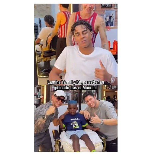 صورة.. يامال وشقيقه يخطفان الأنظار بإطلالة مثيرة 1 صورة.. يامال وشقيقه يخطفان الأنظار بإطلالة مثيرة