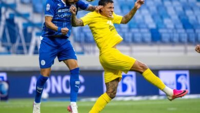 النصر يخطف نقطة ثمينة من كلباء 2 النصر يخطف نقطة ثمينة من كلباء