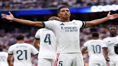 قطار ريال مدريد يدهس مالاجا في الليجا 2 قطار ريال مدريد يدهس مالاجا في الليجا