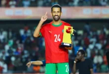إصابة نجم المغرب بالرباط الصليبي