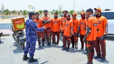 شرطة عجمان تواصل تنفيذ فعاليات حملة "صيف بلا حوادث" 3 شرطة عجمان