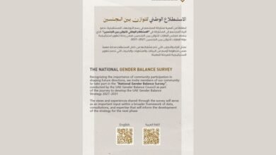 مجلس الإمارات للتوازن بين الجنسين يطلق "الاستطلاع الوطني" 5 مجلس الإمارات للتوازن بين الجنسين يطلق "الاستطلاع الوطني"