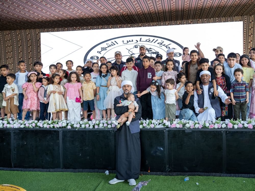 عملية "الفارس الشهم 3" تُكمل 1000 يوم من العطاء الإنساني المتواصل دعماً للأشقاء الفلسطينيين في قطاع غزة 1 عملية "الفارس الشهم 3" تُكمل 1000 يوم من العطاء الإنساني المتواصل دعماً للأشقاء الفلسطينيين في قطاع غزة