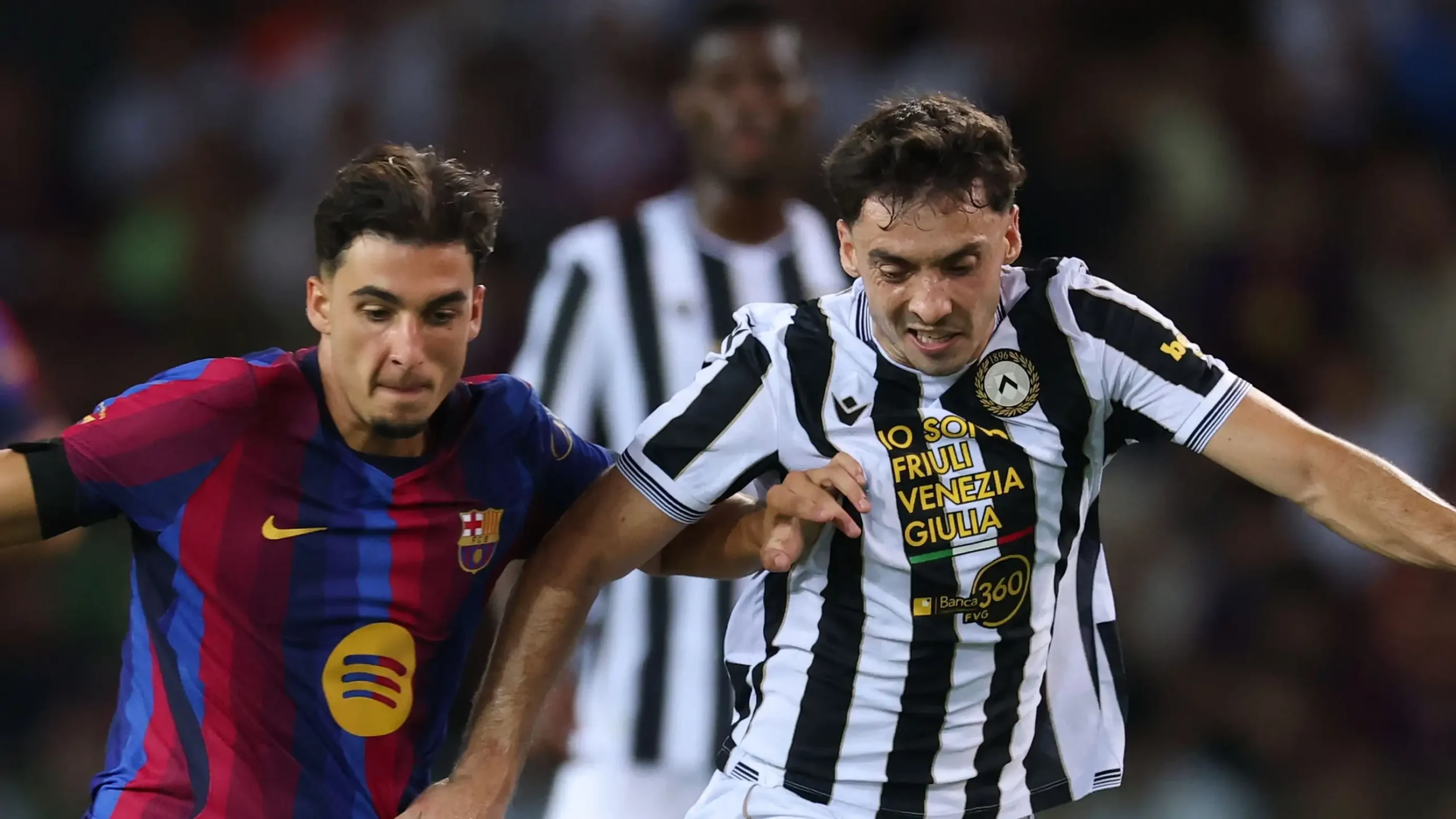 أودينيزي يخطف كأس فريولي من برشلونة 1 أودينيزي يخطف كأس فريولي من برشلونة