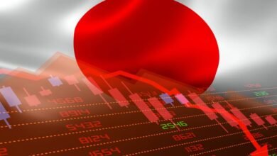تراجع الأسهم اليابانية بظل تفاقم مخاوف التضحم