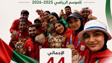 44 ميدالية تؤكد تميز منتخبنا الوطني للقوس والسهم