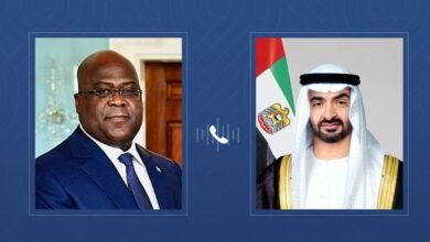 رئيس الدولة يبحث تعزيز التعاون الاقتصادي مع رئيس الكونغو الديمقراطية 4 رئيس الدولة يبحث تعزيز التعاون الاقتصادي مع رئيس الكونغو الديمقراطية