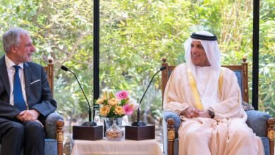 سعود بن صقر يستقبل القنصل العام لمملكة هولندا ووفداً من خبراء المياه 2 سعود بن صقر يستقبل القنصل العام لمملكة هولندا ووفداً من خبراء المياه