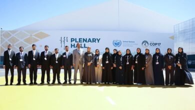 الإمارات تستعرض ريادتها العالمية في إدارة الأراضي وتمويل المناخ والأمن المائي في مؤتمر COP17