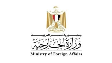 مصر تدين تجدد الهجمات الإيرانية العدوانية على الإمارات وتؤكد تضامنها الكامل