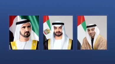 رئيس الدولة ونائباه يهنئون رئيس باكستان بذكرى استقلال بلاده 4 رئيس الدولة ونائباه يهنئون رئيس باكستان بذكرى استقلال بلاده
