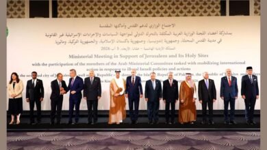 اجتماع وزاري عربي يدعو لتحرك دولي لوقف الانتهاكات الإسرائيلية في القدس