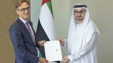 وكيل وزارة الخارجية يتسلّم نسخة من أوراق اعتماد سفير جمهورية ألمانيا الاتحادية