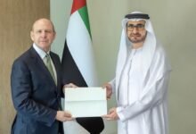 وكيل وزارة الخارجية يتسلّم نسخة من أوراق اعتماد سفير جمهورية إيرلندا