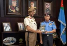 قائد الحرس الوطني يلتقي مدير الأمن العام الأردني