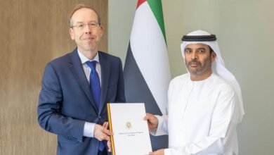وزارة الخارجية تتسلّم نسخة من أوراق اعتماد سفير مملكة بلجيكا 4 وزارة الخارجية تتسلّم نسخة من أوراق اعتماد سفير مملكة بلجيكا