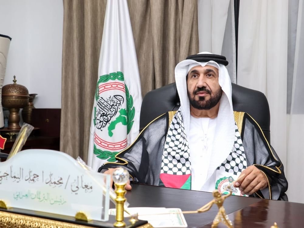 رئيس البرلمان العربي يدين الغارات الإسرائيلية على سوريا 1 رئيس البرلمان العربي يدين الغارات الإسرائيلية على سوريا