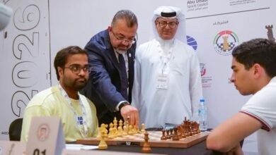 الأمريكي فلاديمير أكوبيان يحصد لقب بطولة المخضرمين بمهرجان أبوظبي للشطرنج