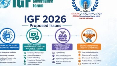 اتحاد الإعلاميين العرب يطرح رؤية لتعزيز الحوكمة الرقمية العالمية