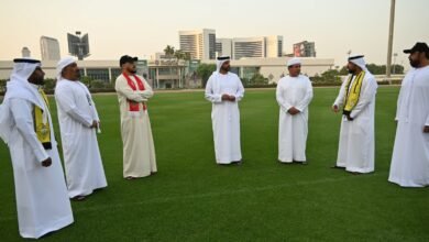 "التزامكم سعادة" تلتقي رابطة مشجعي ناديي الوصل والأهلي تزامناً مع قرب مباراة الفريقين 2 "التزامكم سعادة"